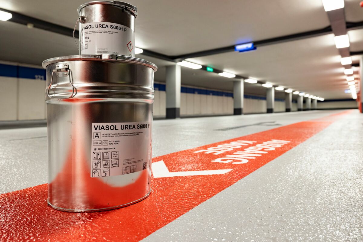 Verschleißschicht VIASOL UREA S6001 P - OS 10 Beschichtung