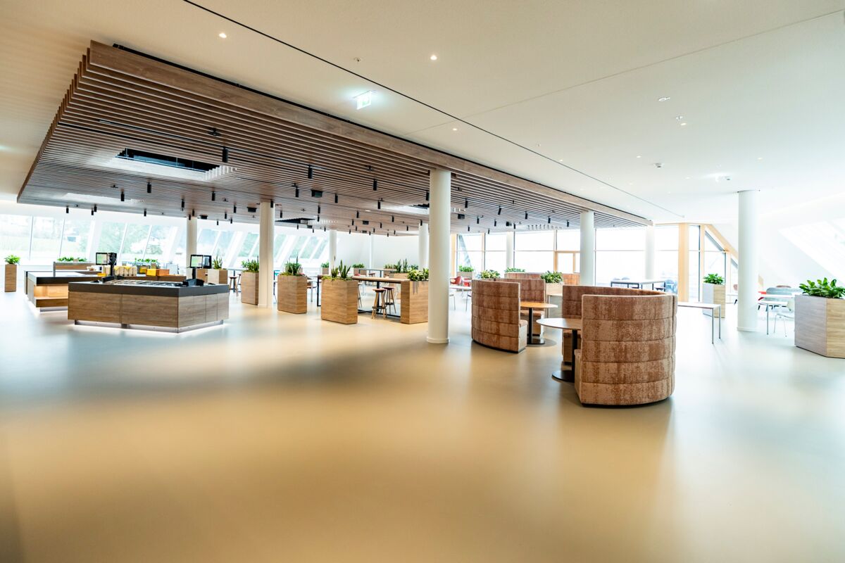 Das neue Restaurant im Neubau von VEGA