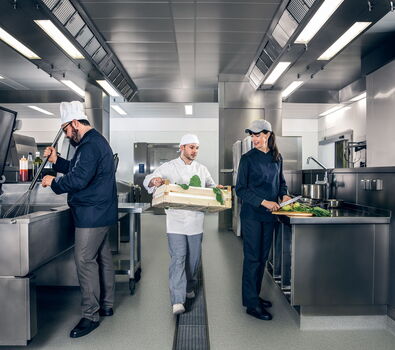 Seamless Floor Coating System for Industrial Kitchen