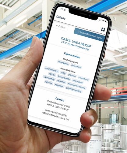 DIe App als Handbuch oder Shop
