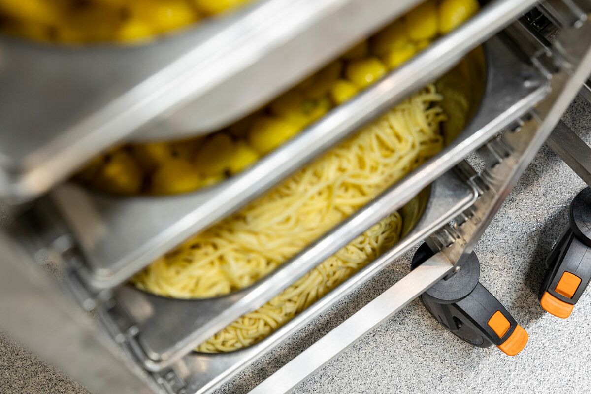 Heavy-duty kitchen floor